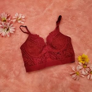 Victoria's Secret runway lace bralette